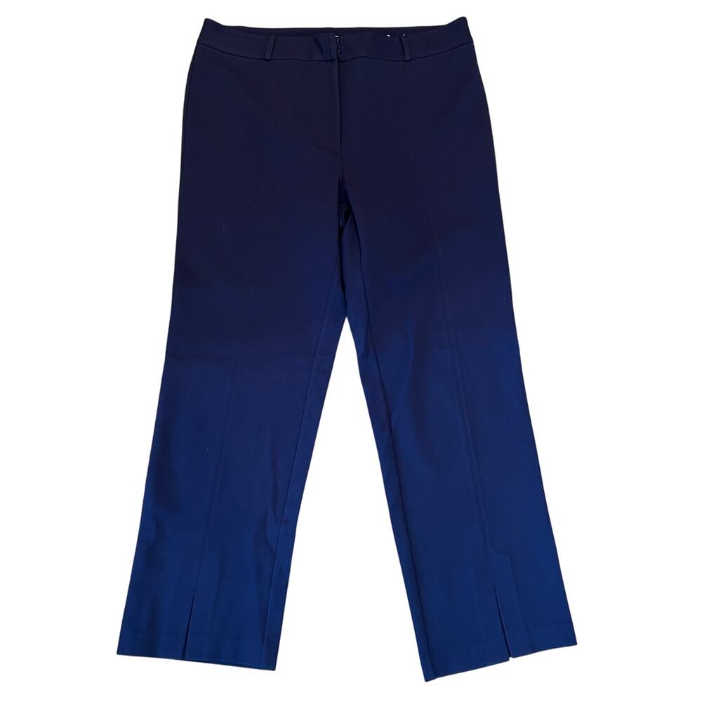 J. McLaughlin Dark Blue Trouser Pants Womens Size 12